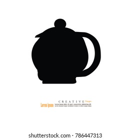 teapot icon.vector illustration.