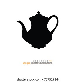 teapot icon.vector illustration.