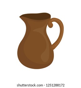 teapot jar isolated icon