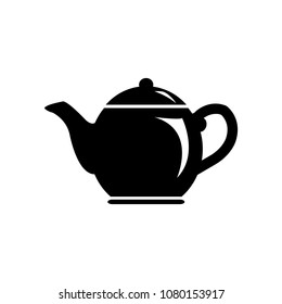 Teapot, kettle tea vector icon