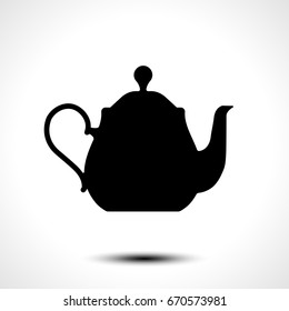 Teapot , Kettle, Tea Kettle Vector Icon