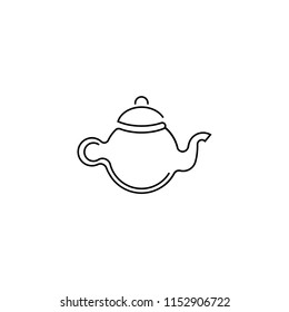 Teapot , kettle, vector icon.