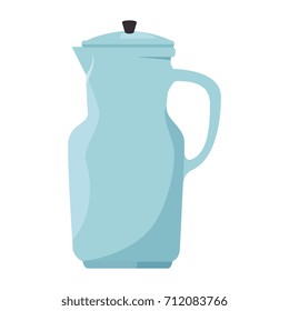 teapot kitchen isolated icon