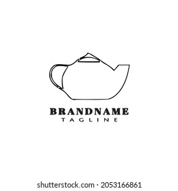 Design-Vorlage für Teebeutel-Logo-Symbole, moderne Vektorgrafik