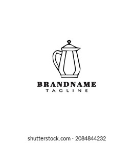 Design-Vorlage für Teebeutel-Logo-Symbole, moderne Vektorgrafik