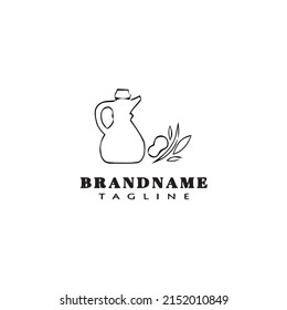teapot logo icon design template modern vector illustration