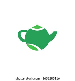 Teapot logo template vector icon design