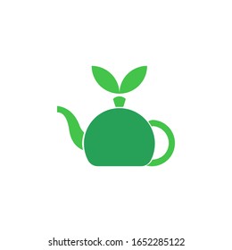 Teapot logo template vector icon design