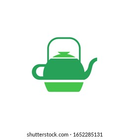 Teapot logo template vector icon design