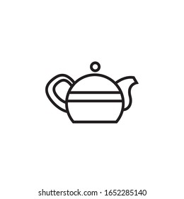 Teapot logo template vector icon design