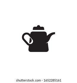 Teapot logo template vector icon design