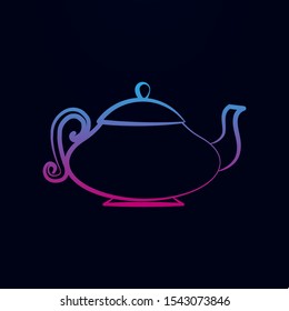 Teapot nolan icon. Simple thin line, outline vector of tea icons for ui and ux, website or mobile application