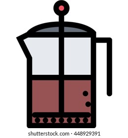 teapot outline icon