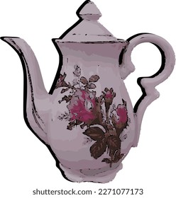 teapot seen from the front
