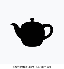 Teapot sign, symbol, icon. Vector illustration