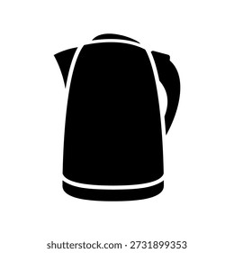 teapot Simple black vector icon with a theme