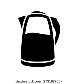 teapot Simple black vector icon with a theme