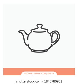 Teapot symbol Icon Vector Illustration