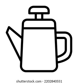 teapot symbol icon vector illustration