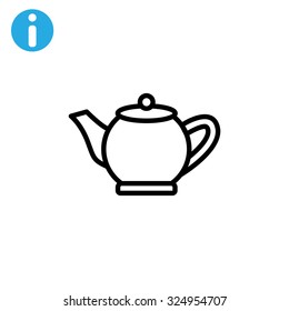 teapot tea icon