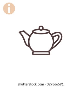 teapot tea icon