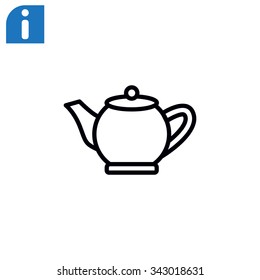 teapot tea icon