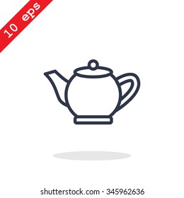 teapot tea icon