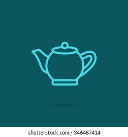 teapot tea icon