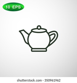 teapot tea icon