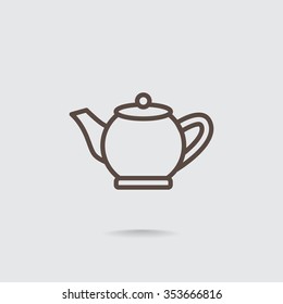 teapot tea icon