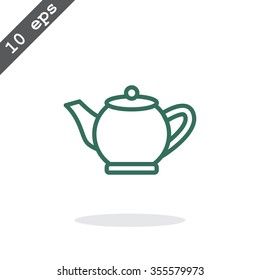 teapot tea icon