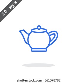 teapot tea icon