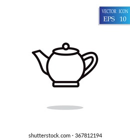 teapot tea icon