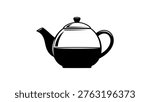 Teapot tea kettle kitchen icon design