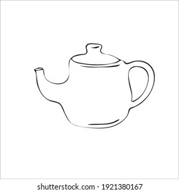Teapot tea picture vector kettle picture kitchen