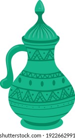 Arte vectorial de tetera e ilustración