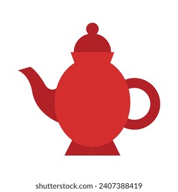 Teapot Vector Flat Icon For Personal And Commercial Use.
