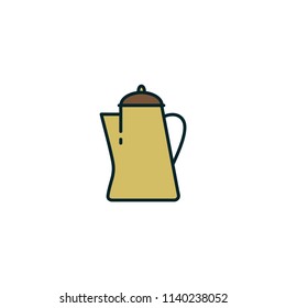 Teapot Vector Icon