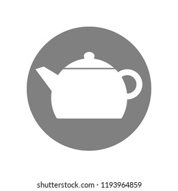 Teapot. Vector icon.