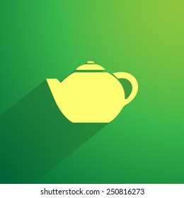 Teapot vector icon