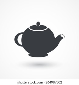 Teapot vector icon