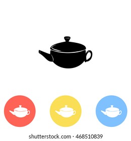 Teapot vector icon