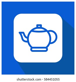 Teapot vector icon