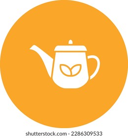 Teapot vector icon. Can be used for printing, mobile and web applications.