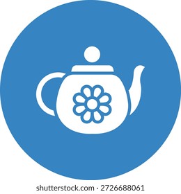 Ilustração de design de ícone de vetor de bule