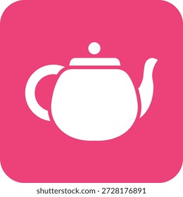 Ilustração de design de ícone de vetor de bule