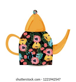 teapot vector illustration