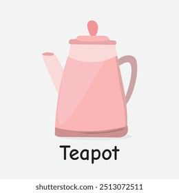 Teapot Vector Illustration: Cozy Winter Warm Beverage Design