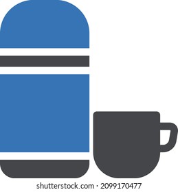 teapot vector illustration isolated on a transparent background . glyph vector icons for concept or web graphics.