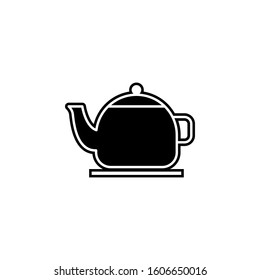 teapot for welding icon. Simple glyph, flat vector of kitchen icons for ui and ux, website or mobile application